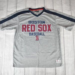 MLB Boston Red Sox Baseball Jersey Style Graphic Tee